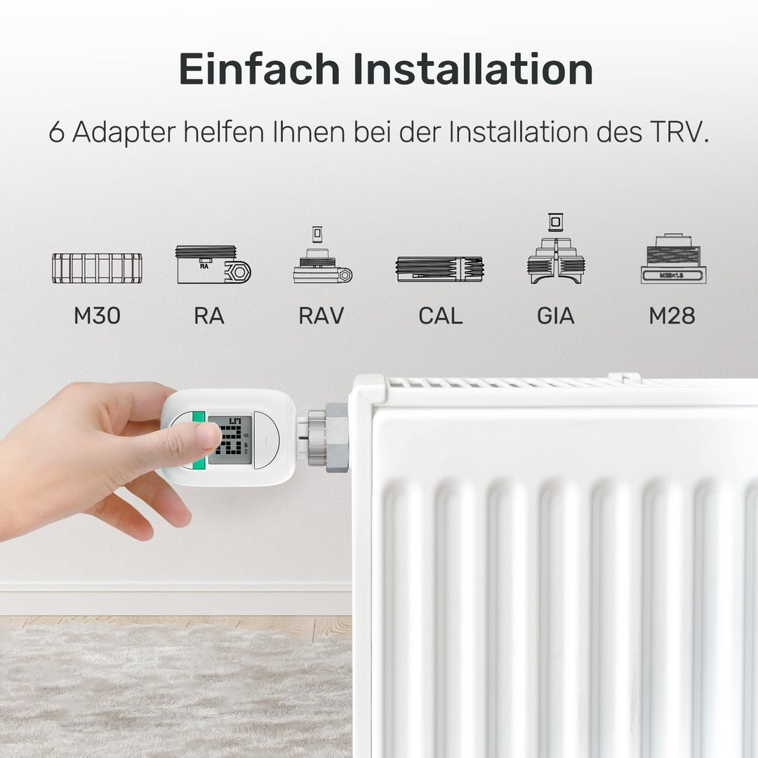 WINEES pametni termostatski ventili – komplet 3 kos