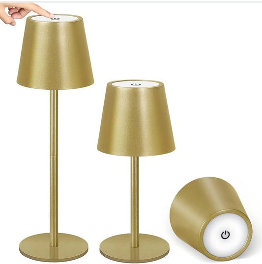 💡2x OUTON LED brezžična namizna svetilka, 3 barvne temperature, USB-C, 5200 mAh