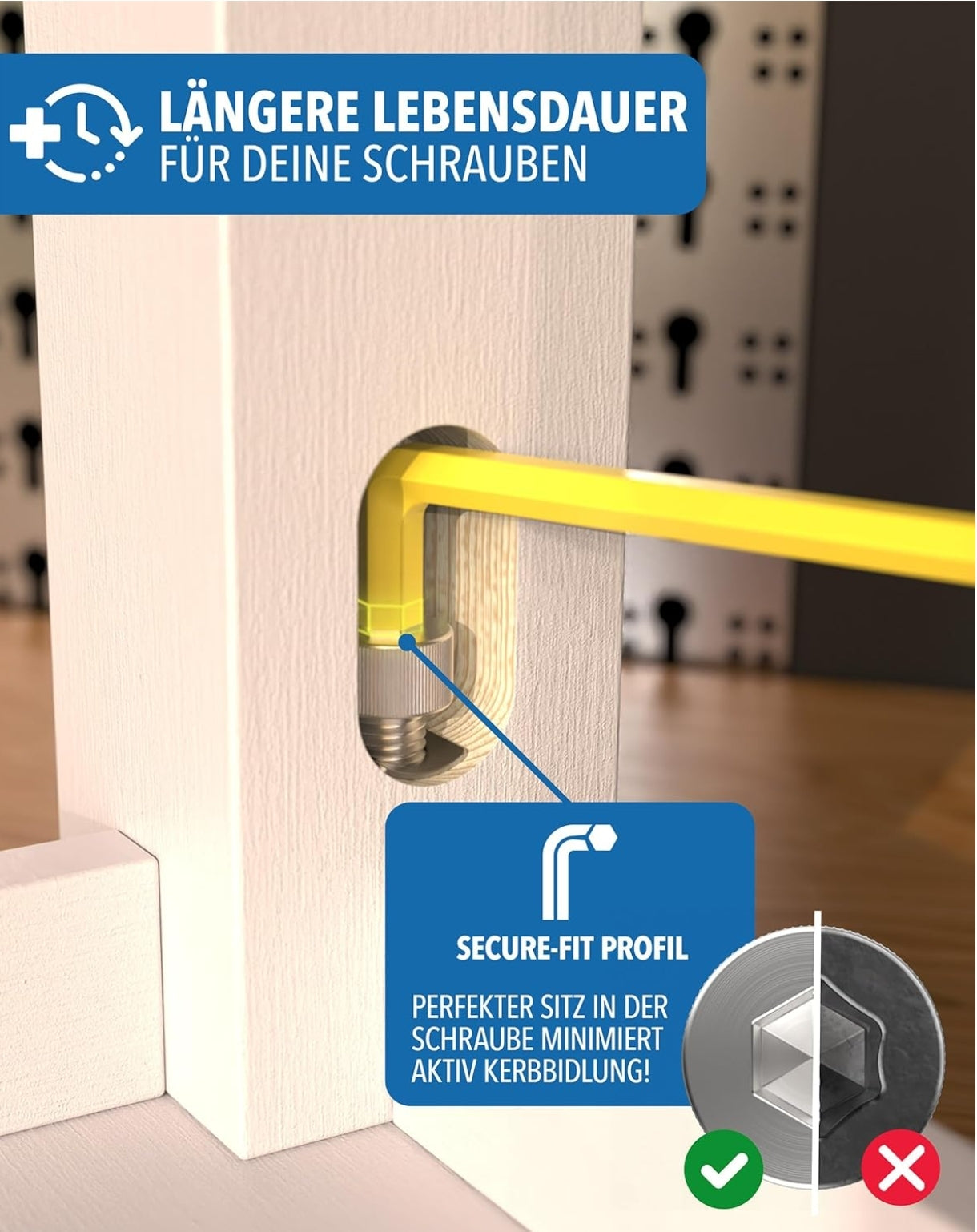 Komplet imbus ključev STONE REEF – 13 delni barvni set (1,27–10 mm)