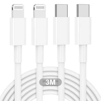 Apple Certified USB-C → Lightning kabel (2 kosa, dolžina 3 m)