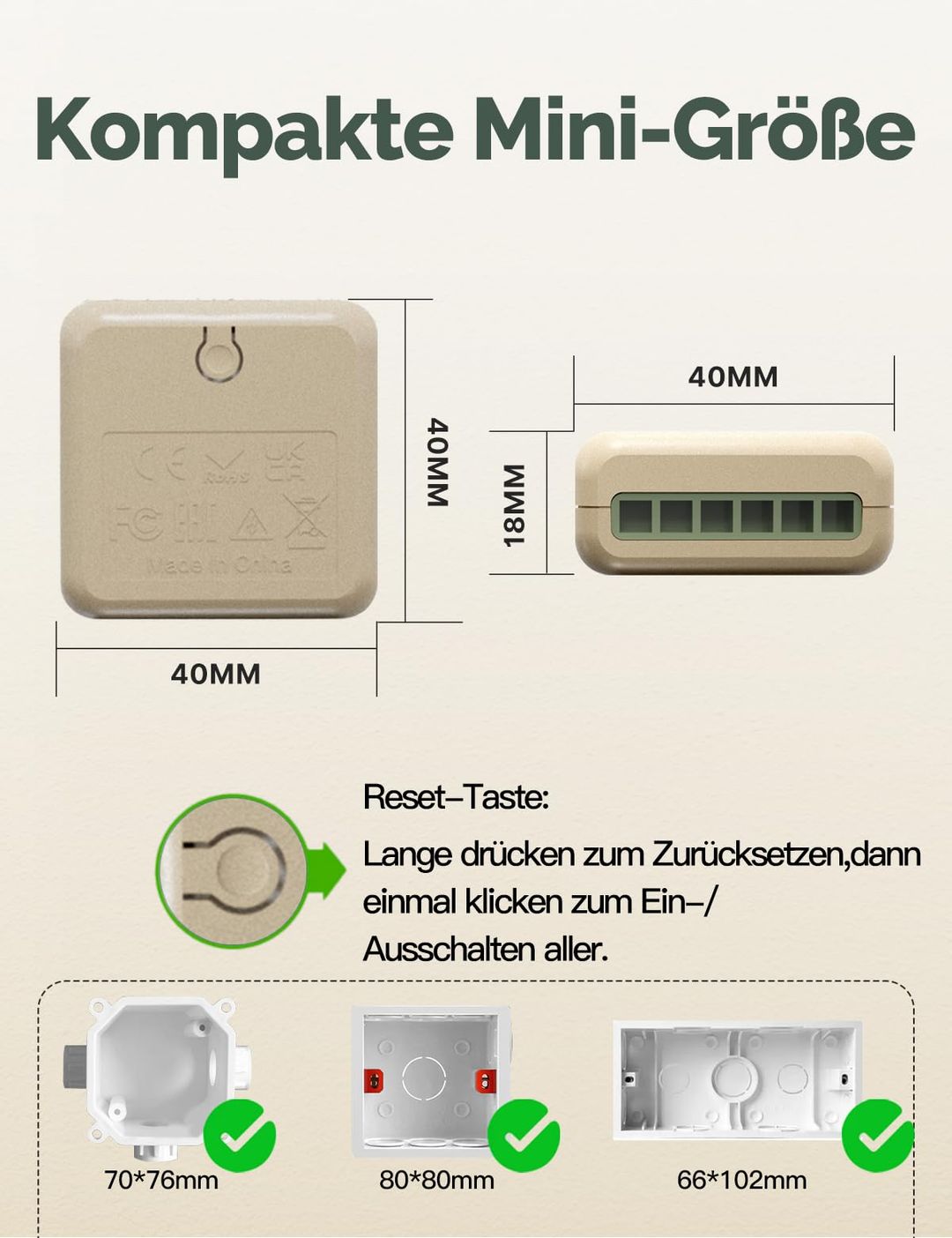 Komplet 4x Tuya WiFi pametno stikalo za zavese in rolete - naklikaj.si