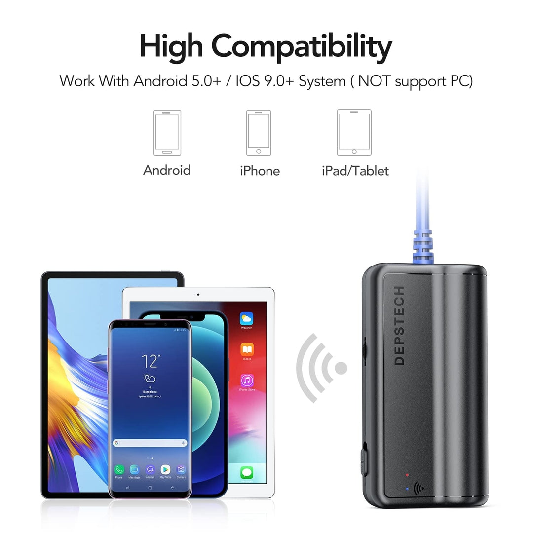 DEPSTECH WiFi endoskopska kamera – 1200P, 10 m