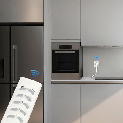 🔌 Set 5× brezžičnih pametnih vtičnic Ucomen + 2 daljinca - naklikaj.si