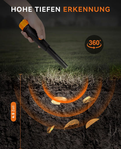 SunPow vodoodporen ročni detektor kovin Pinpointer IP68 - naklikaj.si