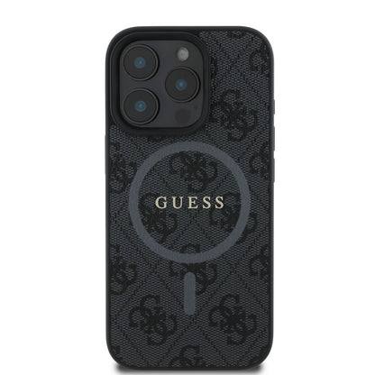Guess zaščitni ovitek za iPhone 16 Pro Max – črn, MagSafe