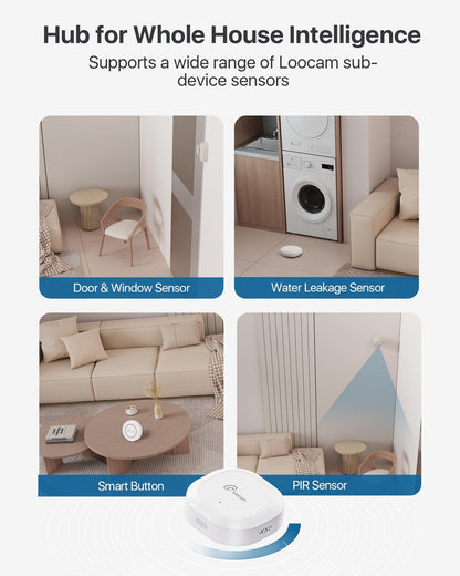📡 Loocam Zigbee 3.0 pametni WiFi prehod – Smart Home Gateway