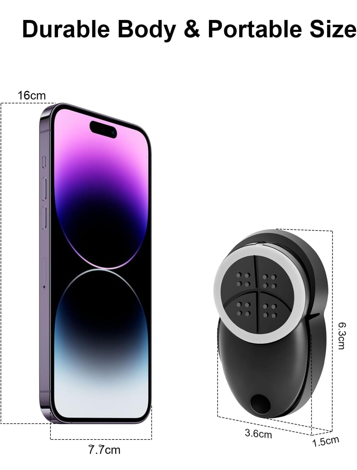 2x Wepai daljinec za garažna vrata TELECO 433,92 MHz