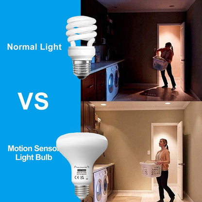 KOOYWAN BR30 pametna LED žarnica z radar senzorjem gibanja (2 kosa) – 9W, toplo bela 2700K