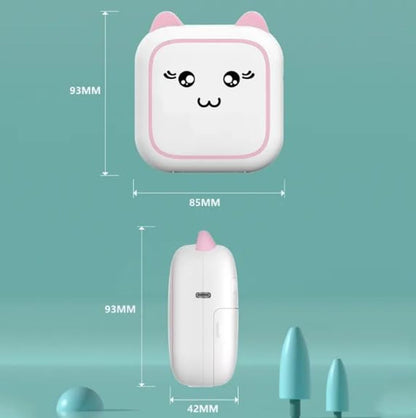 Mini prenosni termalni tiskalnik za otroke z Bluetooth - tiskanje iz telefona