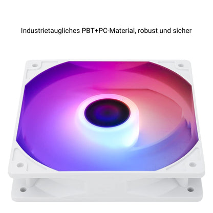 Thermalright TL-C12CW-S ARGB 120mm ventilator – tiho hlajenje, PWM, 1500 RPM (paket 3 kosov)