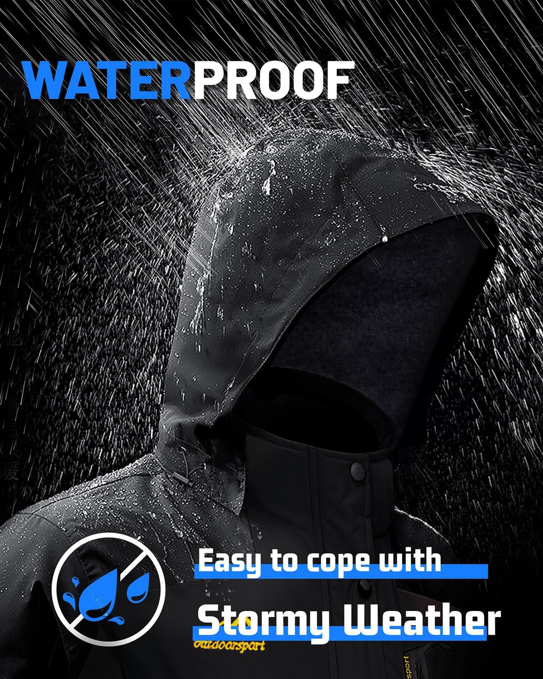 OUTDOORSPORT unisex zimska smučarska jakna – velikost L