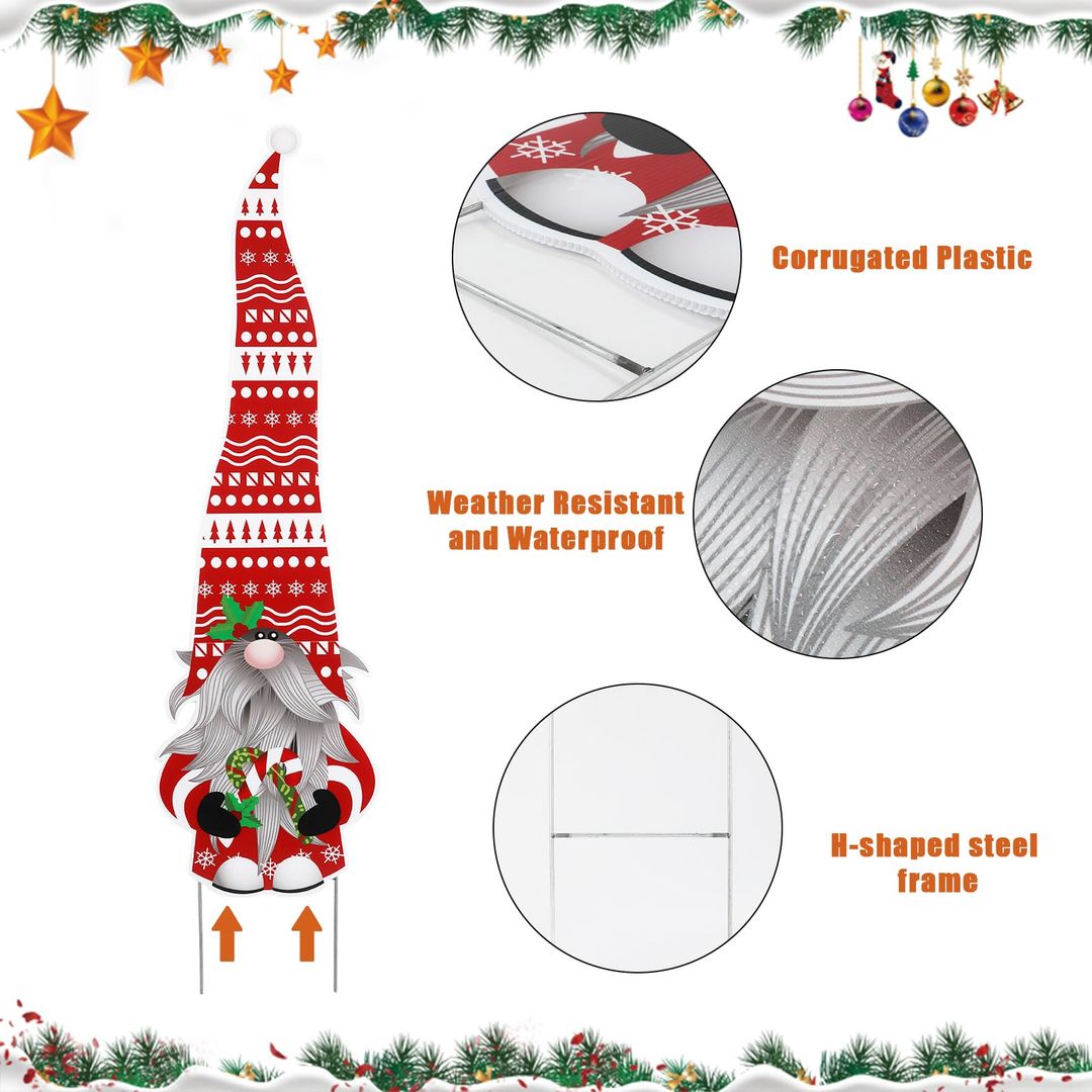 Božična okrasna palčka 110cm (set 2 kosov)