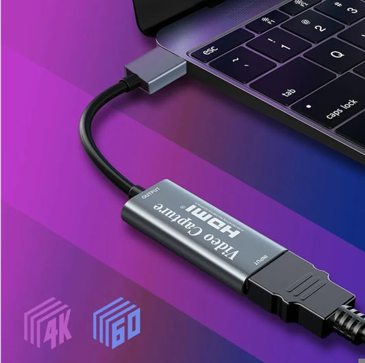 Video pretvornik HDMI na USB-A 3.0, Full HD 1080p, 4K passthrough + adapter