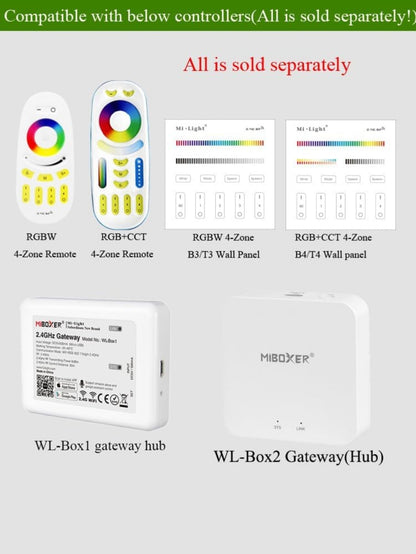 MiBoxer FUT038 4-Conski RGBW LED Krmilnik