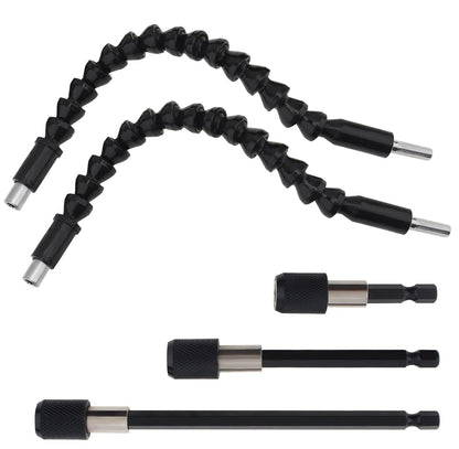 🔧 Screwdriver extension set – 5 pieces
