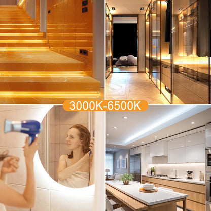 Pametni LED trak TENDIST 20m, z daljincem, aplikacija, (3000K-6500K) - naklikaj.si