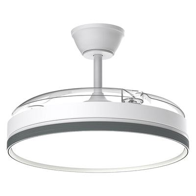 Stropni ventilator z zložljivimi krili in LED osvetlitvijo – 106 cm