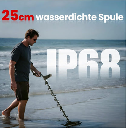 Detektor kovin DR.ÖTEK MT-XR, IP68, slušalke, lopata, torba