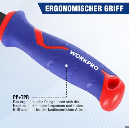 WORKPRO ročna žaga za suhomontažo – bi-metalno rezilo 150 mm