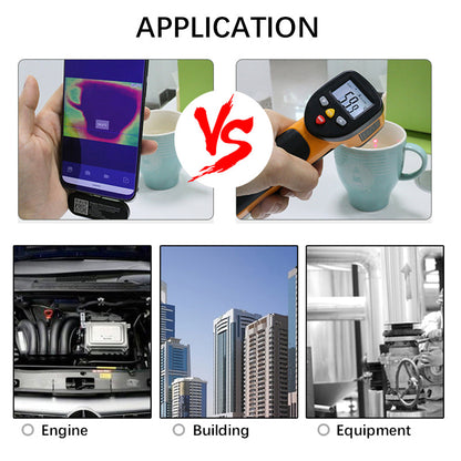 📷HTI HT-102 portable thermal camera for Android – USB-C connection