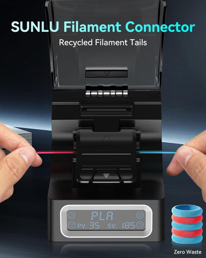 ⚙ SUNLU Filament Connector 1.75 mm – grelni spojnik za 3D filament, 240°C
