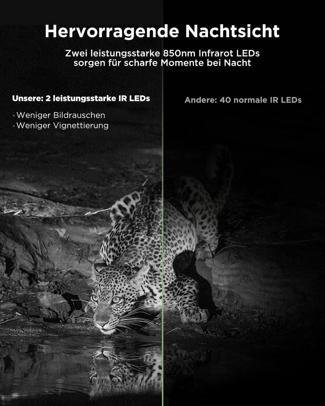 Solarna lovska kamera CEYOMUR 46MP, 4K UHD, 4400mah baterija WiFi, Bluetooth, SLO meni - naklikaj.si