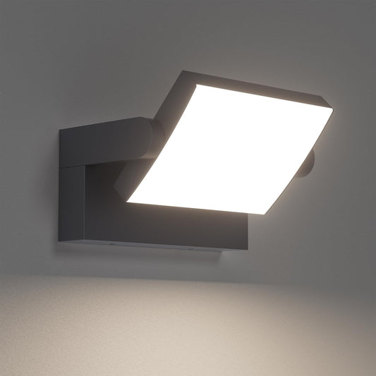 Kligh­ten 24W zunanja LED stenska svetilka, antracit (IP65, 4000K)