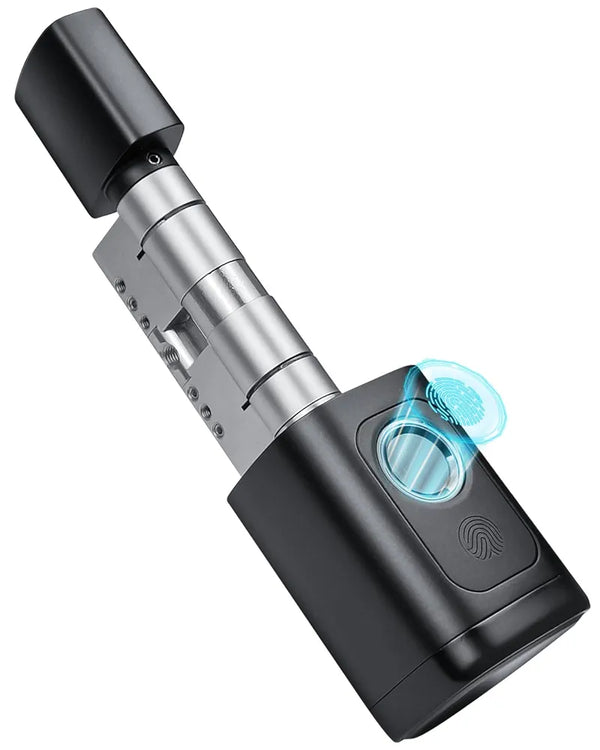 AceMining Smart Cylinder pametna ključavnica – prstni odtis / PIN / kartica / aplikacija - naklikaj.si