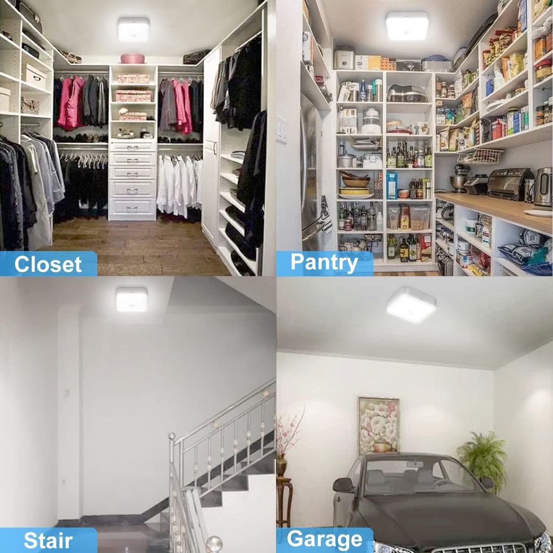 2x stropna baterijska luč (10.000mah) s senzorjem gibanja