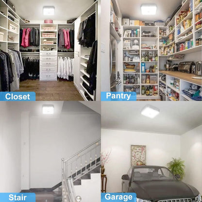 2x stropna baterijska luč (10.000mah) s senzorjem gibanja