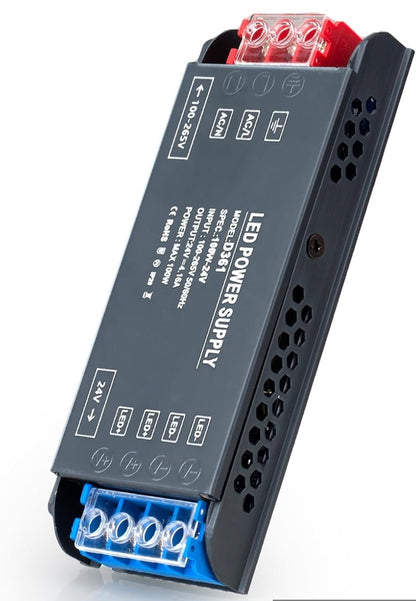 BRIMETI LED transformator 24V 100W, 4,16A – ultra tanek napajalnik za LED trakove