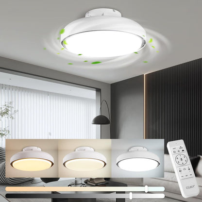 Stropni ventilator z lučjo, 74W, 3200lm - 45cm - naklikaj.si