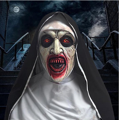 Grozljiva pustna maska nune Valak - naklikaj.si