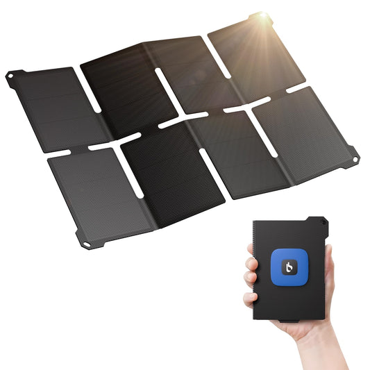 🌞Prenosni zložljivi solarni polnilec 25W – visoko učinkovite BC-celice (25,4 %)