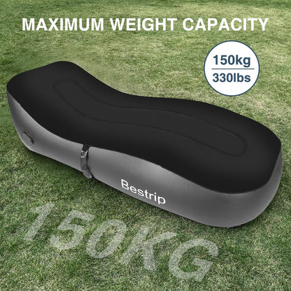 🛋 BESTRIP napihljiv ležalnik z električno tlačilko