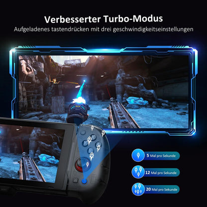 Hall Effect grip krmilnik za Nintendo Switch, z HDMI priklopom za TV