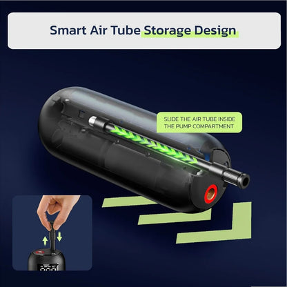 WOOWIND prenosni kompresor za pnevmatike – 150 PSI, USB-C