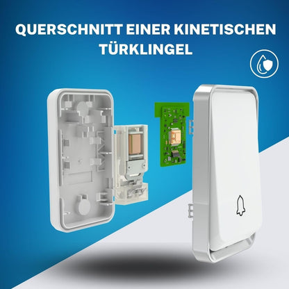 Brezžični zvonec Bell4U (brez baterij, vodoodporen, 3 sprejemniki)