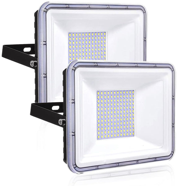 Komplet 2x zunanji LED reflektor 100W, 7000K, IP67