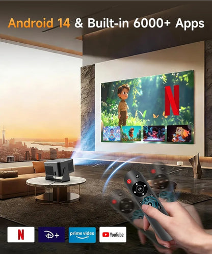 LED projektor Magcubic HY350MAX, 4K/8K, 600ANSI, Android 14, Wifi 6, AutoFocus