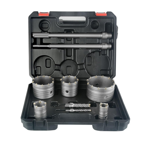 BINOTA komplet kron za beton 30–100 mm, SDS, SDS+ - naklikaj.si