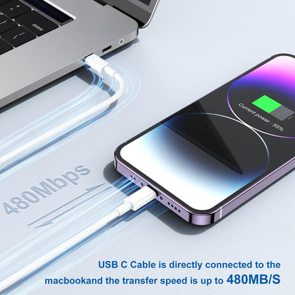 Apple Certified USB-C → Lightning kabel (2 kosa, dolžina 3 m)