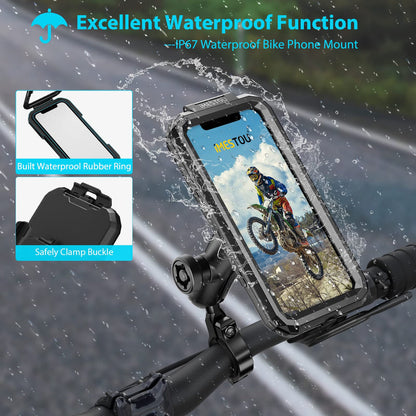 📱 iMESTOU Waterproof Phone Holder (IP67) – Size S (3.5–6.1")
