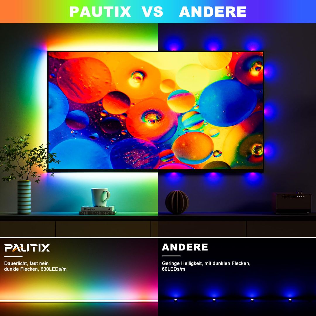 PALITIX RGB Smart IC COB LED trak set - 10M - naklikaj.si