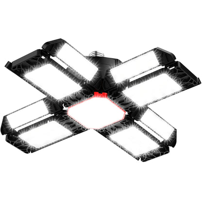 💡 𝟮𝟬𝟬𝟬𝟬𝟗𝟠 super bright LED garage light - adjustable 360° lighting for workshops and warehouses