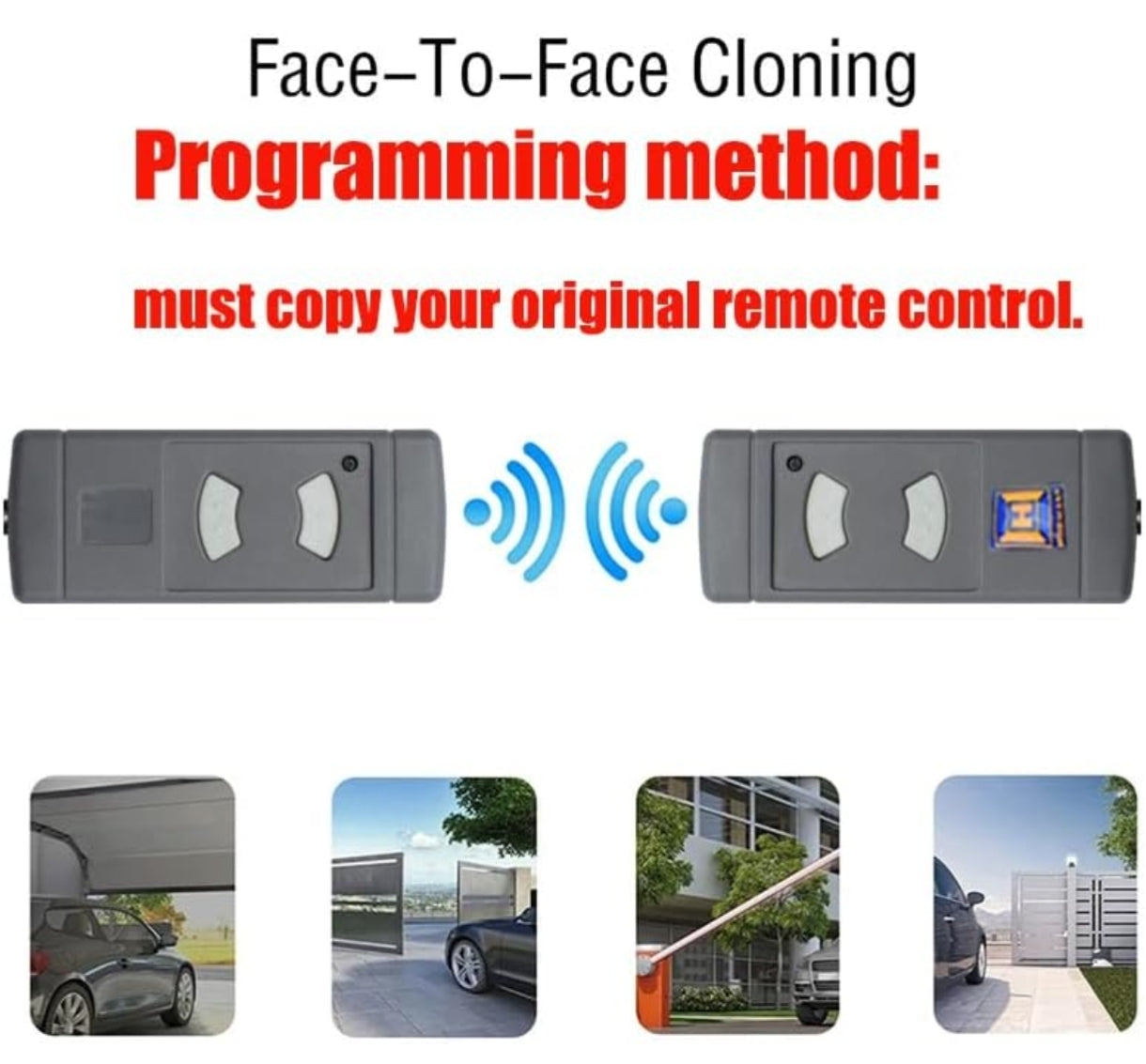2x daljinec za garažna vrata HÖRMANN 40.685 MHz (sivi gumbi)