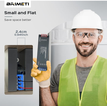 BRIMETI LED transformator 24V 100W, 4,16A – ultra tanek napajalnik za LED trakove