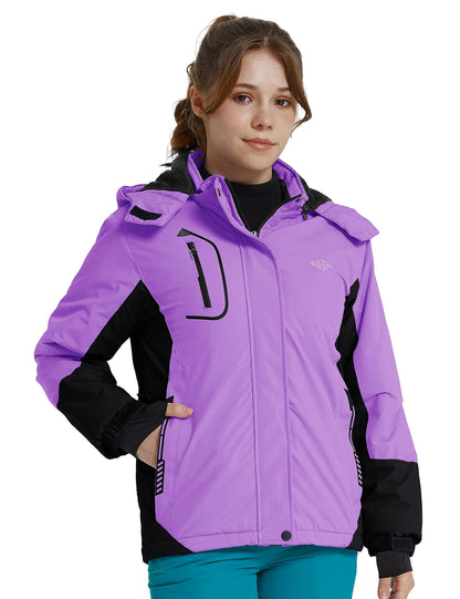 Wantdo dekliška zimska jakna – nepremočljiva smučarska bunda - velikost 140–146