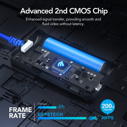 DEPSTECH WiFi endoskopska kamera – 1200P, 10 m