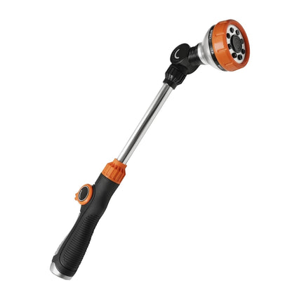 🚿 Garden spray gun with 180° adjustable head - 8 spraying modes